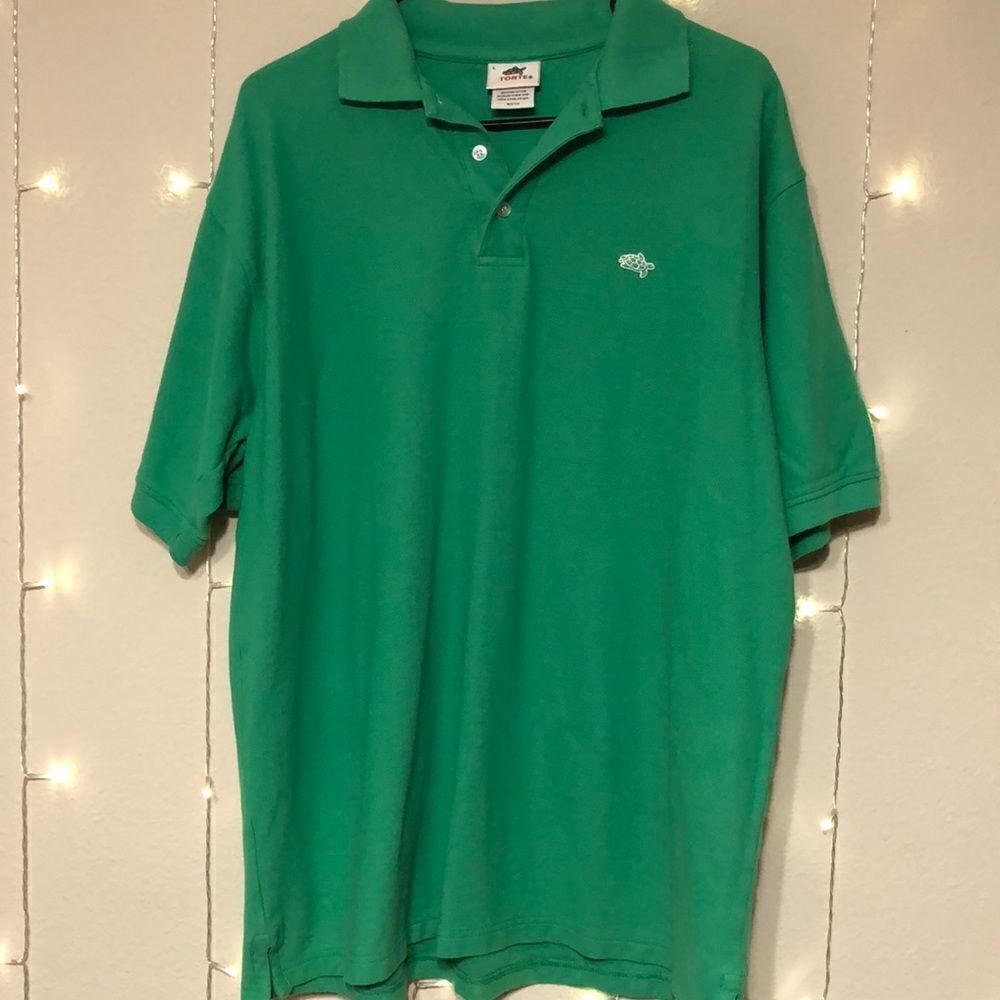 NWOT TORTE Men’s Green Polo Size L